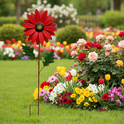 Gartenstecker Schmiedeeisen Blumentopf Halter Metall Deko