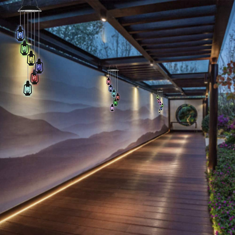 Hängende Solar Laterne Gartendeko – Stimmungsvolles Licht für Terrasse und Balkon