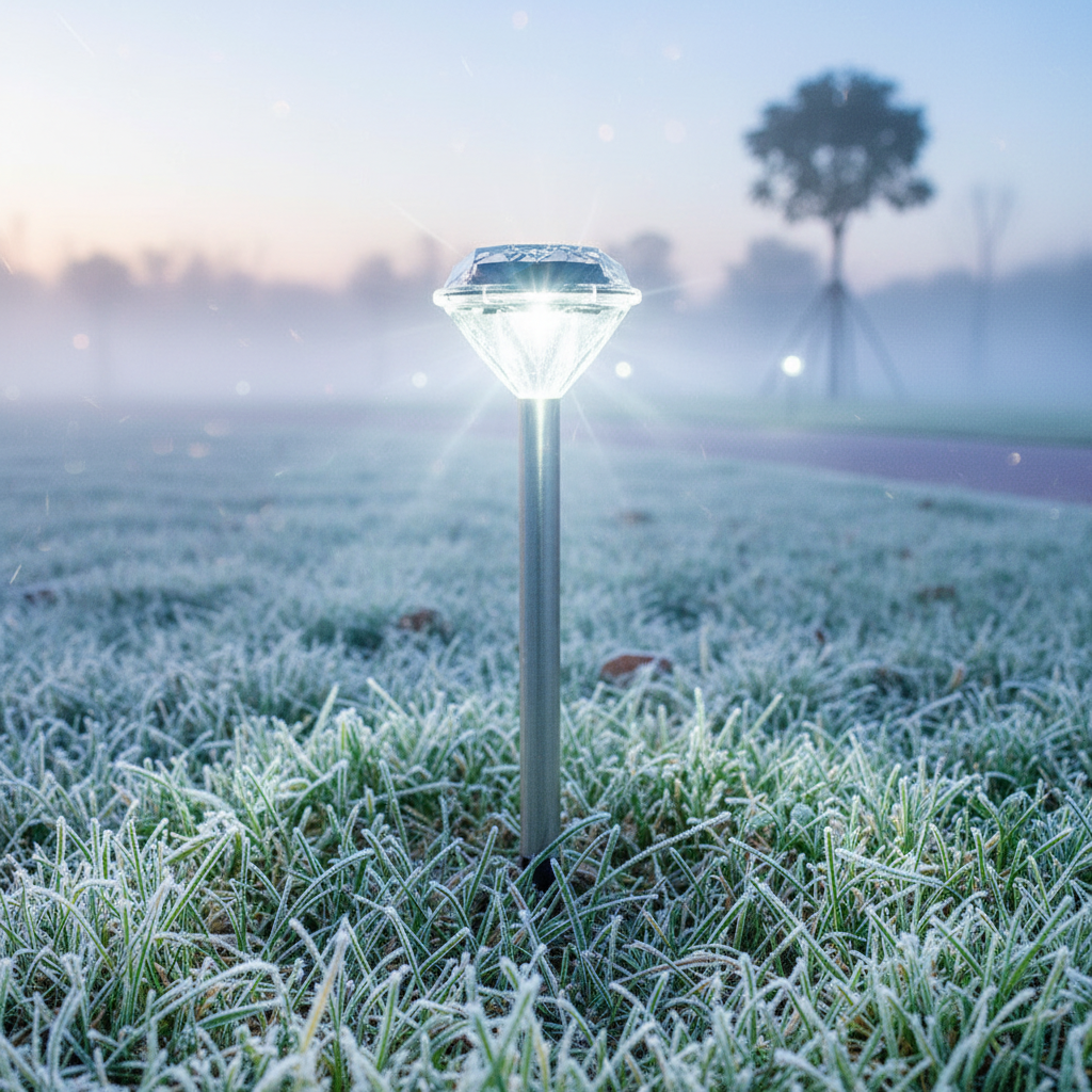 LED Solar Gartenleuchte mit Steck-Montage für Beete und Pfade