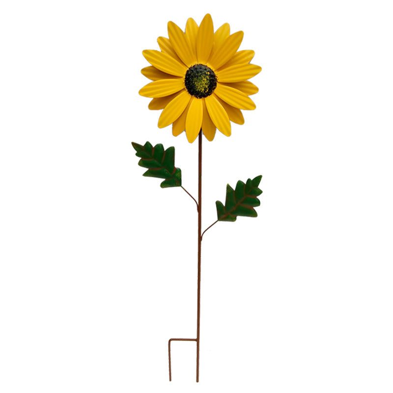 lumoraX Gartenstecker Schmiedeeisen Blumentopf Halter Metall Outdoor Gartendeko Blumen Stecker – CJYD225149603CX