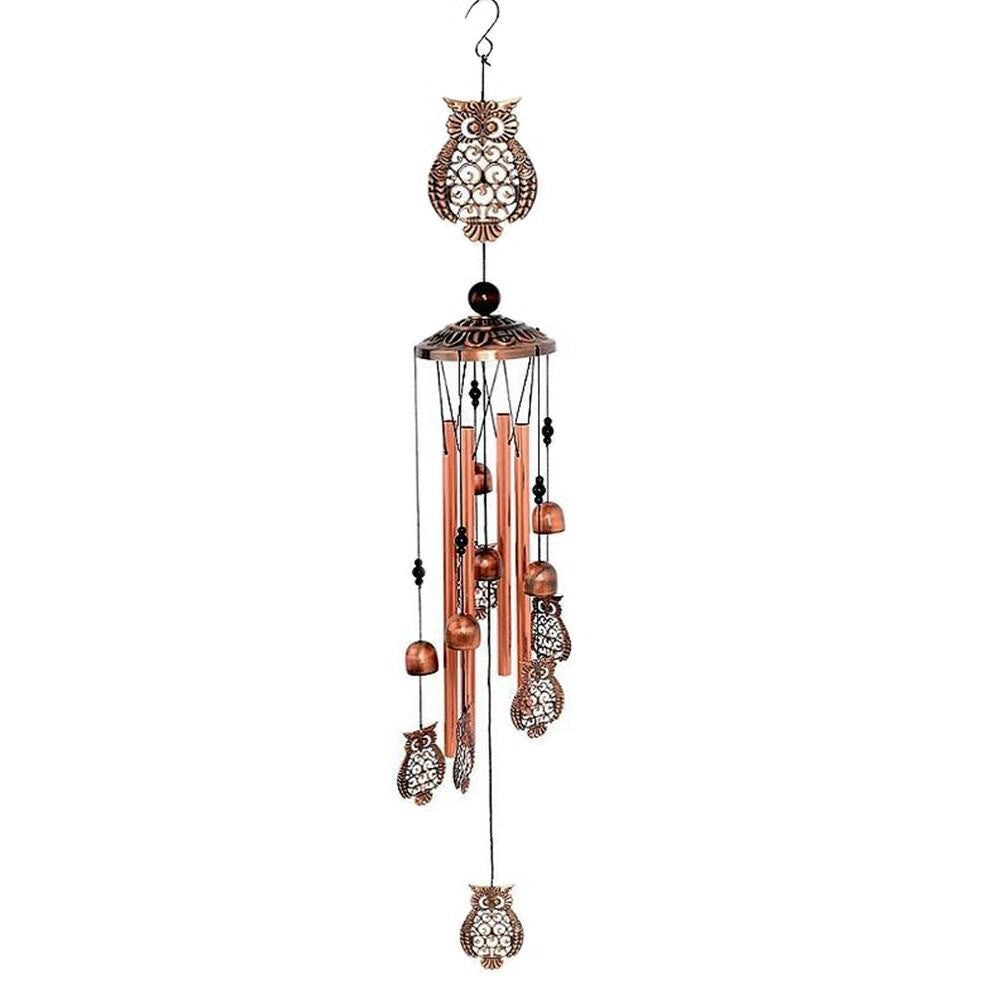 Windspiel Retro Metall – Hängendes Klangspiel Gartendeko Variante 4