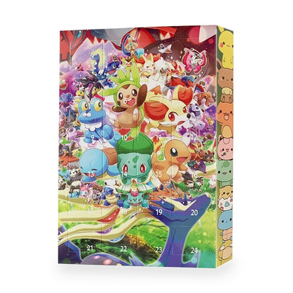 Pokémon Adventskalender mit Box-Motiv Bunt Wimmelbild