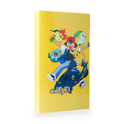 Pokémon Adventskalender mit Box-Motiv Gelb Ash & Freunde