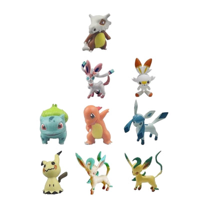 Pokémon-Sammelfiguren im Detail: Bisasam, Glumanda, Evoli-Entwicklungen, Mimigma und Tragosso